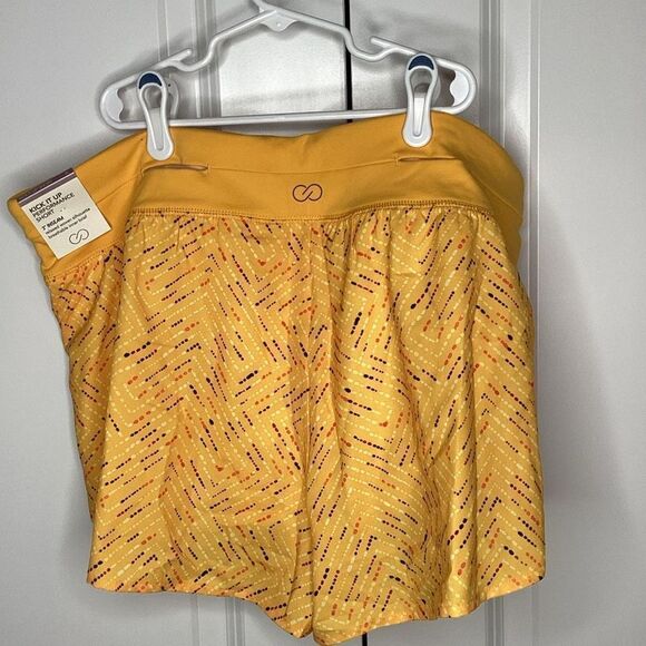 NWT Ladies‎ Calia Kick It Up Performance athletic Short inner brief XL Orange - Picture 2 of 6
